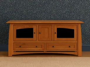Coronado 3-Door TV Console