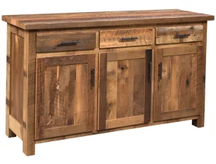 Barnwood Buffet Table