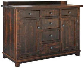Rough Sawn Dining Server