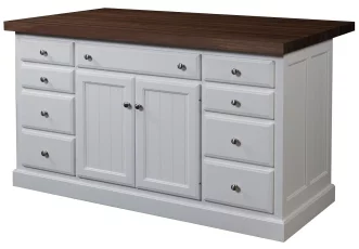 Dermott 9-Drawer Island