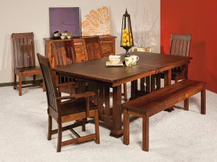 Eagle Creek Mission Dining Set