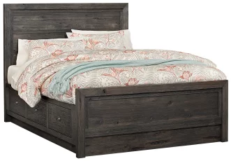 Eclectic Storage Bed