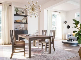 Shown with Melania Dining Chairs