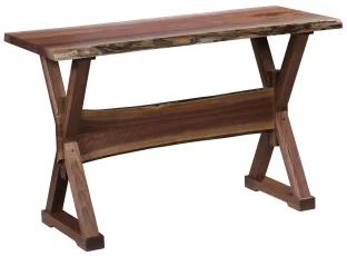 Estevan Live Edge Sofa Table