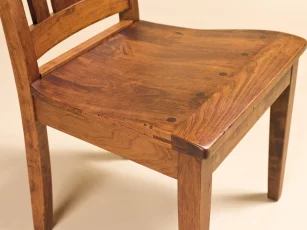 Breadboard End Cherry Chair Seat