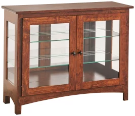 Amish Made Curio Cabinet