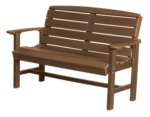 Tudor Brown Green Bay Outdoor Bench
