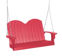 Pink Green Bay Outdoor Swing