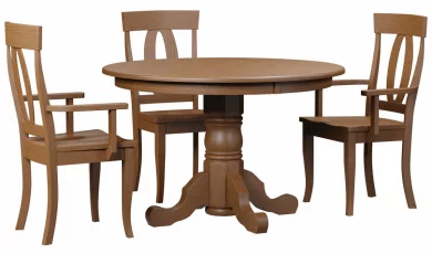Shown with Harlingen Pedestal Table