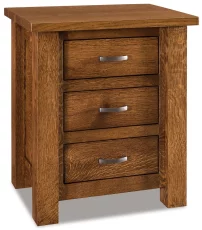 Harper 3-Drawer Nightstand