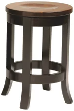 Brown Maple and Rustic Cherry Stool