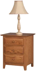 Hartford 3-Drawer Nightstand