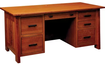 Quartersawn White Oak Desk