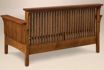 Mission Slated Loveseat