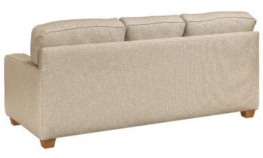 Sofa with Semi-Attached Back