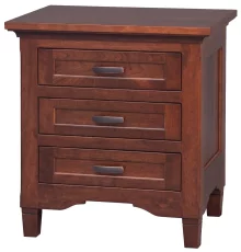 Kearny 3-Drawer Bedside Table