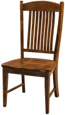 Brown Maple Side Chair