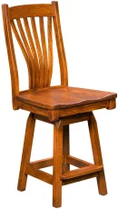 La Fleur Swivel Bar Chair