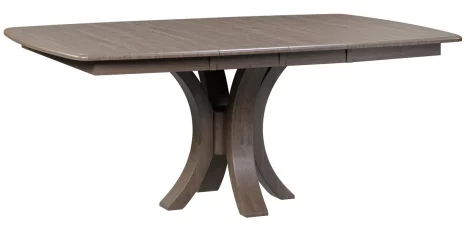 Pedestal Table with Leaves