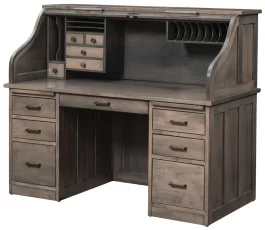 Lenni Roll Top Computer Desk