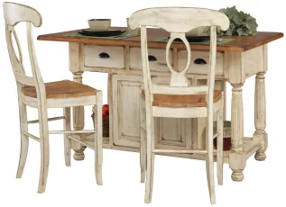 Counter Height Island Set