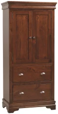 Marseille Solid Wood Bedroom Armoire