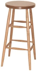 Mickey's Solid Wood Barstool