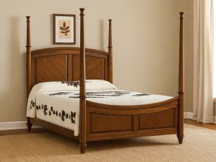 Traditional Tall Post Bed