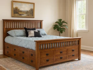 Midvale 12-Drawer Storage Bed