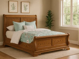 Milwaukee Sleigh Bed