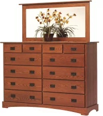 Mission Hills Dresser with Mirror