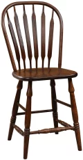 Mississippi Paddle Back Bistro Stool in Oak