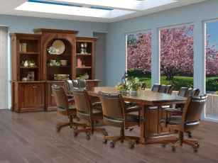 Montreal Conference Table and Credenza