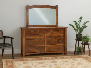 Muskegon Mirrored Dresser