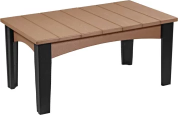 Cedar and Black New Guinea Coffee Table