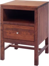 New Lebanon 1-Drawer Solid Wood Nightstand