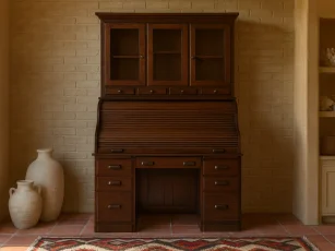 Novelist's Roll Top Desk