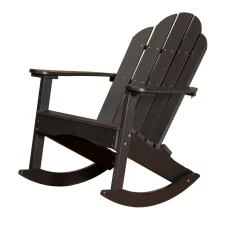 Black Odessa Adirondack Rocker