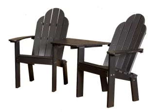 Black Odessa Outdoor Conversation Set