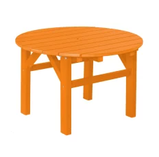 Bright Orange Odessa Outdoor Coffee Table
