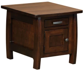 Okanogan Storage End Table