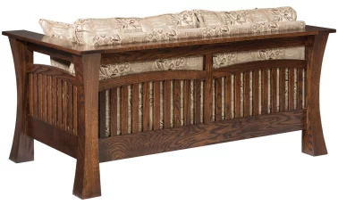 Back View of Loveseat