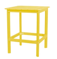 Lemon Yellow Panama High Outdoor Dining Table