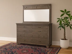 Papillion Grand Mirrored Dresser