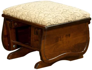 Upholstered Glider Ottoman