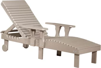Weatherwood Pigeon Point Poly Lounge Chair