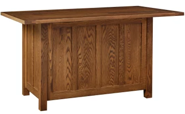 Paneled Wooden Back