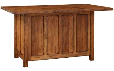 Paneled Wooden Back