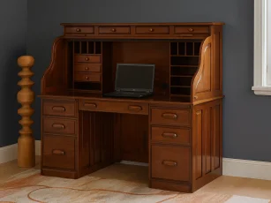 Publisher's Roll Top Desk