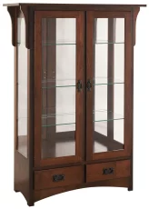 Brown Maple Mission Curio